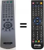 Replacement remote control Sony DVP-M50