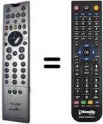 Replacement remote control Philips 50PF996412S