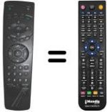 Replacement remote control Bluesky XR400