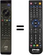 Replacement remote control JVC LT-37HB1SU / AX