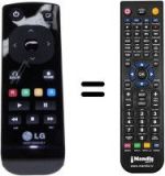 Replacement remote control AKB73355401