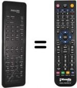 Replacement remote control Philips RT736