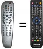 Replacement remote control Philips 29PT5322-01