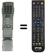 Replacement remote control Sharp LC-37P70ERU