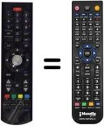 Replacement remote control Techwood L32825HDT