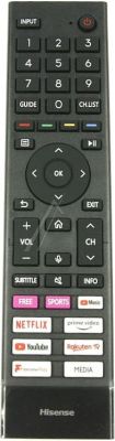 Original remote control HISENSE ERF3A80