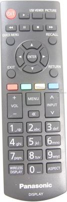 Original remote control PANASONIC RC39128 (30106447)