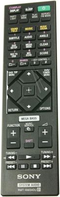 Original remote control SONY RMT-AM340U (149334111) Original remote control SONY RMT-AM340U (149334111)