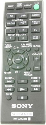 Original remote control SONY RM-AMU216 (A2116431A) Original remote control SONY RM-AMU216 (A2116431A)