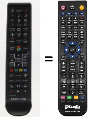 Replacement remote control AA59-00633A