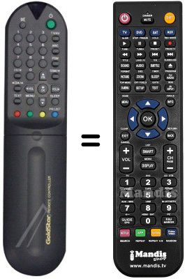 Replacement remote control 6710V00009L Replacement remote control 6710V00009L