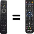 Replacement remote control Philips BDP-9500