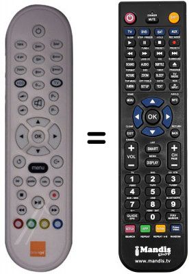 Replacement remote control Samsung SHD-85