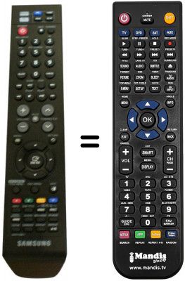 Replacement remote control Samsung AH59-01867J Replacement remote control Samsung AH59-01867J