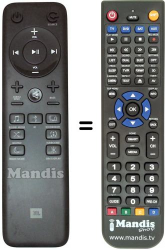 jbl remote control replacement