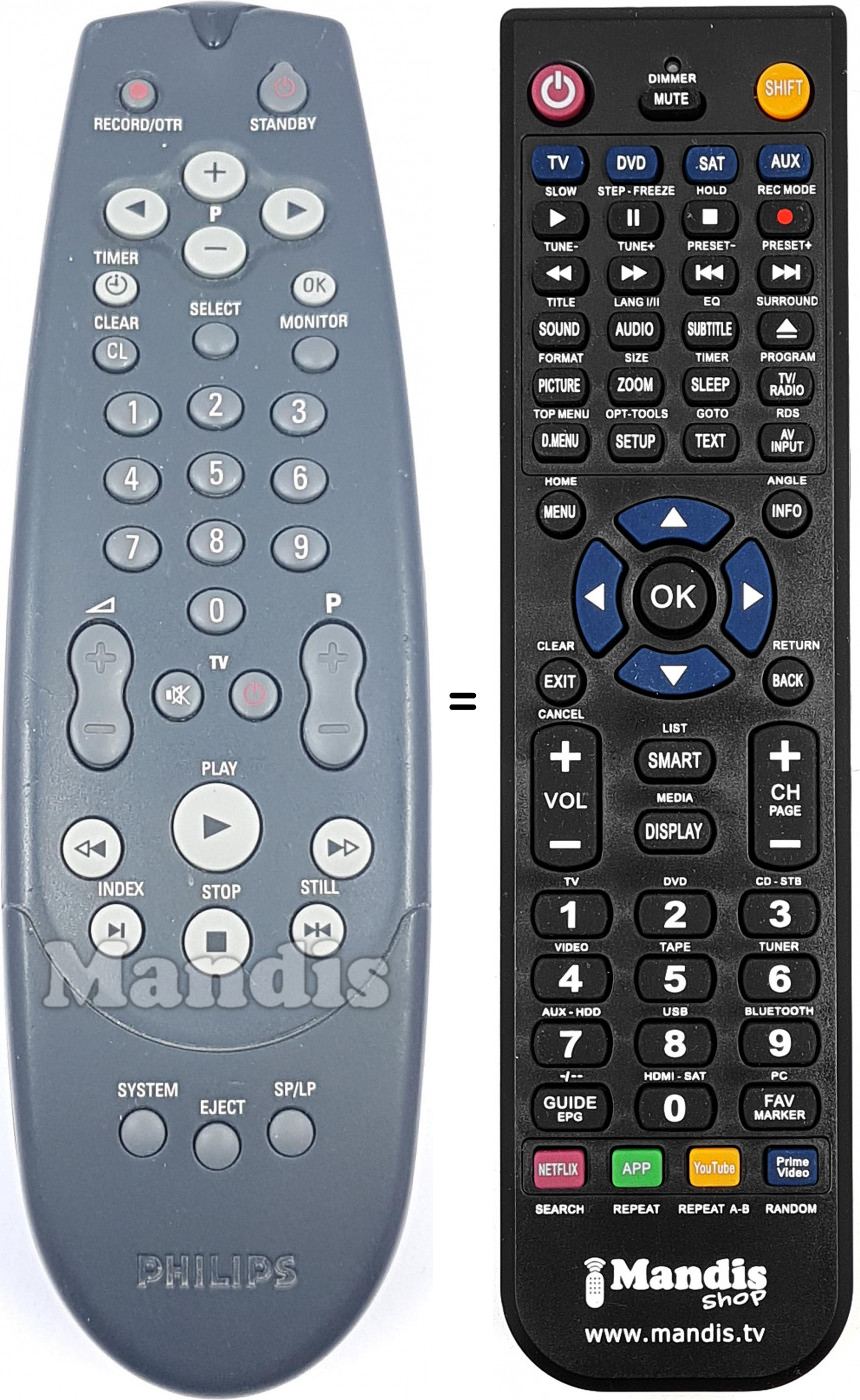 Replacement remote control 862266174101