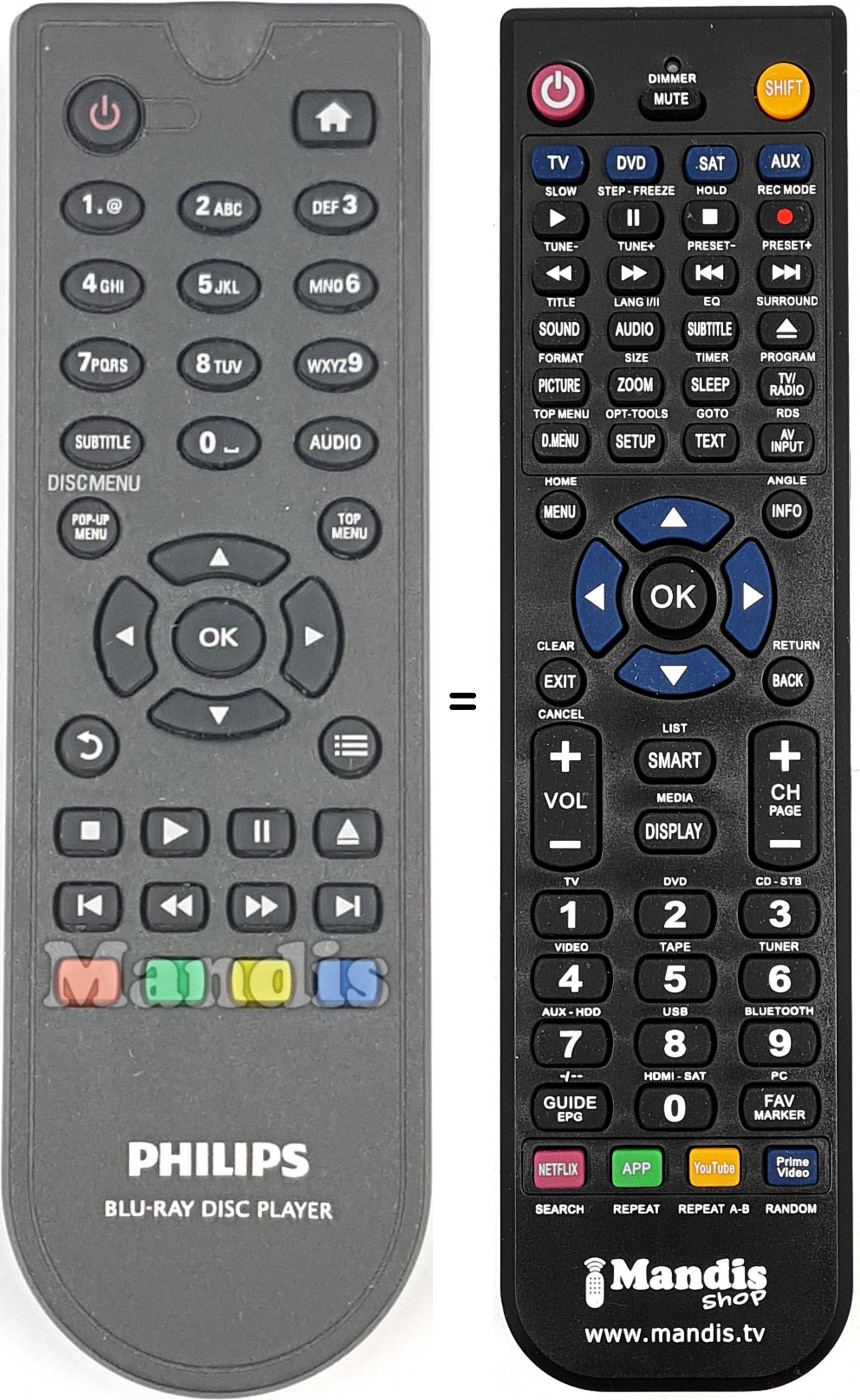 Replacement remote control REMCON2190