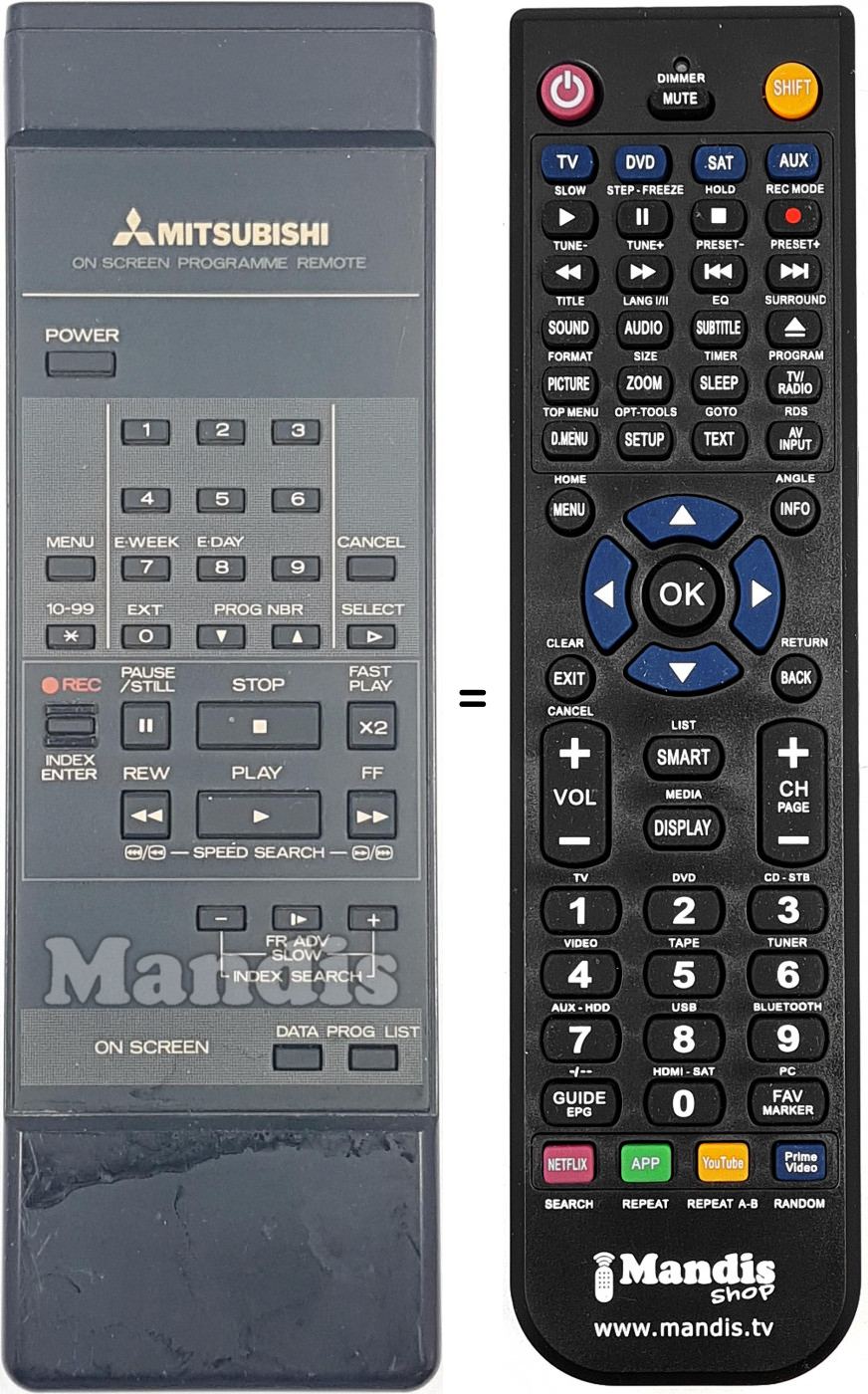 Replacement remote control REMCON1937 Replacement remote control REMCON1937