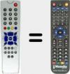 Replacement remote control for Digital1