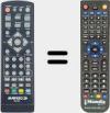Replacement remote control for AV4012