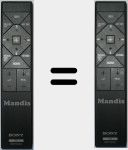 Original remote control RMF-ED003 (149207916)