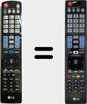 Original remote control AKB74115502