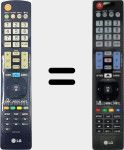 Original remote control AKB74115502