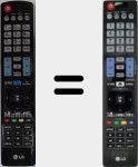 Original remote control AKB74115502