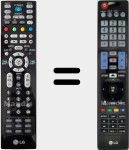 Original remote control AKB74115502