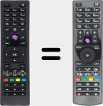 Original remote control RC 4870 (30085964)