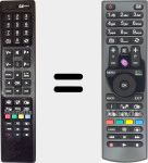 Original remote control RC 4870 (30085964)