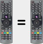 Original remote control RC4870 (30087732)