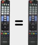 Remote control for MI-AKB72914238
