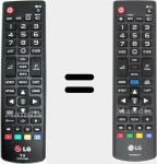 Original remote control AKB75055702