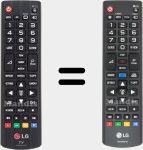 Original remote control AKB75055702