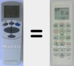Original remote control AKB74375404
