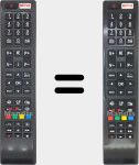 Remote control for RC4848F
