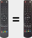 Original remote control RC1910 (20571601)