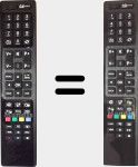 Original remote control RC4845 (30072769)