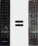 Original remote control RC4845 (23062378)