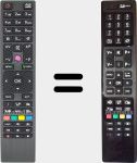 Original remote control RC 4846 (30076687)