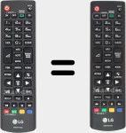 Original remote control AKB73975763