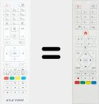 Original remote control RC39105 (30101638)