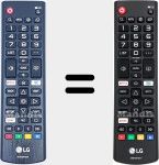 Original remote control AKB75675311