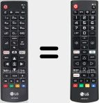 Original remote control AKB75675311