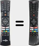 Original remote control RC4390P (30101765)