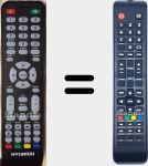 Original remote control 306045097FHUN006 (894526-24S17T2)