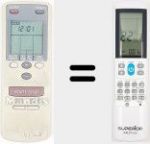 Universal remote control Aircoplus (42530)