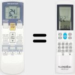 Universal remote control Aircoplus (42530)