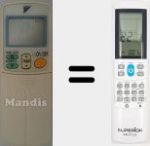 Universal remote control Aircoplus (42530)